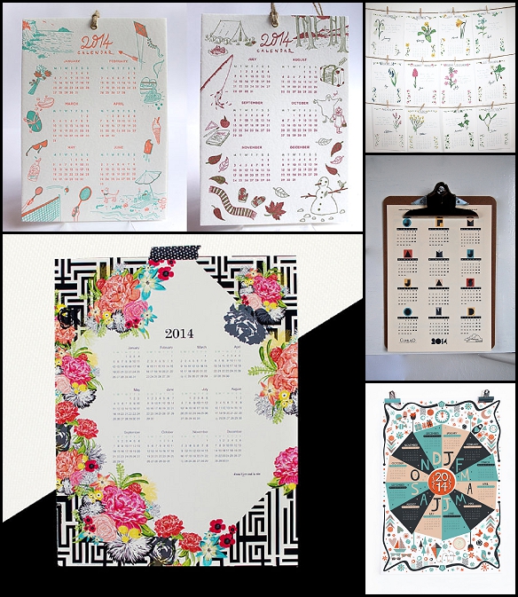 2014 Calendars and Wall Planners