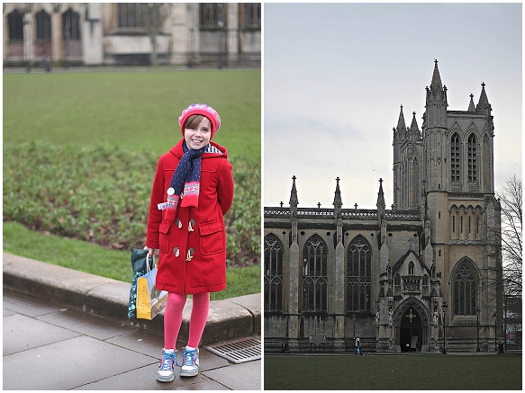 Izzy at Bristol Cathedral