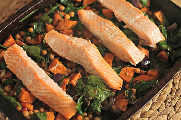 Indian-Style Salmon Roast