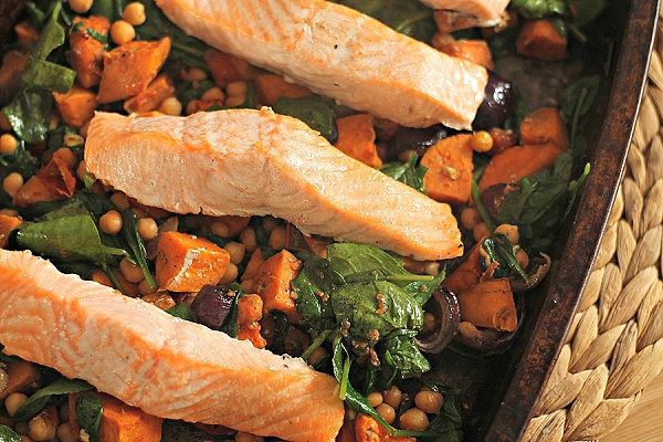 Indian-Style Salmon Roast