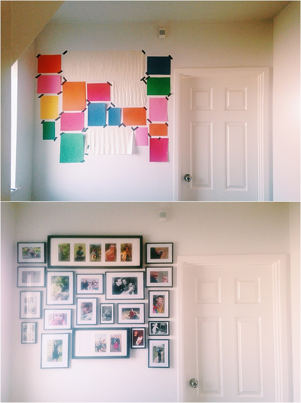 Family Photo Gallery Wall