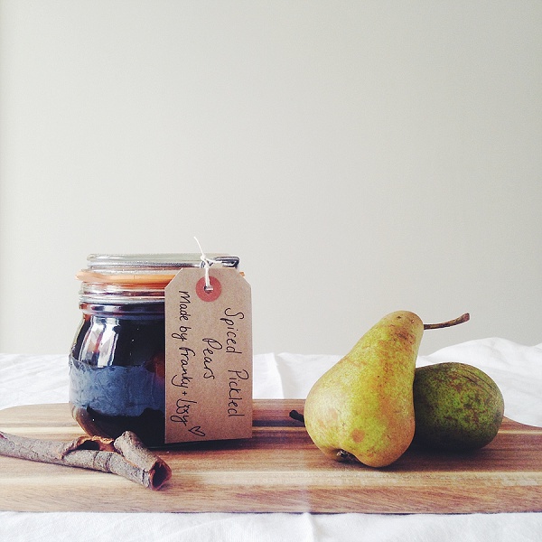 Love Audrey Lifetsyle Blog Spiced Pickled Pears